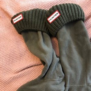 Olive Green Hunter Boot Socks